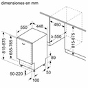 Siemens SR93EX24LE, lavavajillas 45cm puerta deslizante, iQ300, clase C