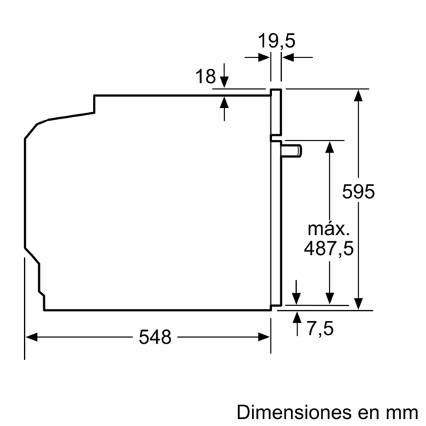 Siemen HB778G3B1, horno pirolítico, iQ700, Display TFT touch Pro, Termosonda