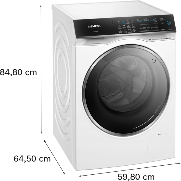 Siemens WN54C2A0ES, lavadora secadora, autodosificación i-Dos, iQ700