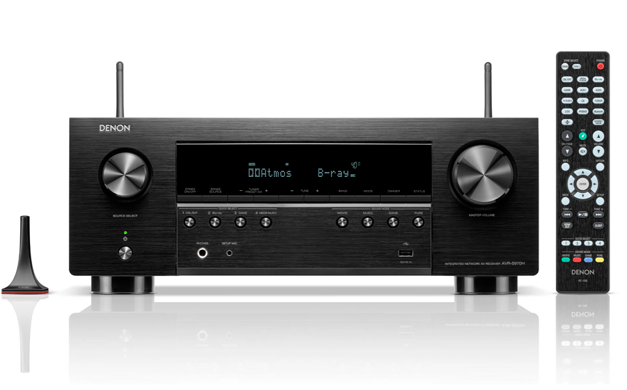 Denon AVRS970H, Receptor av 7.2 8K 150W