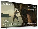 Sony, K75XR70, Bravia 7, XR Processor, QLED Mini LED,4K Ultra HD, Alto rango dinámico, Smart TV