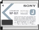 Sony NP-BJ1 Ión de Litio 700mAh 3.7V batería Recargable