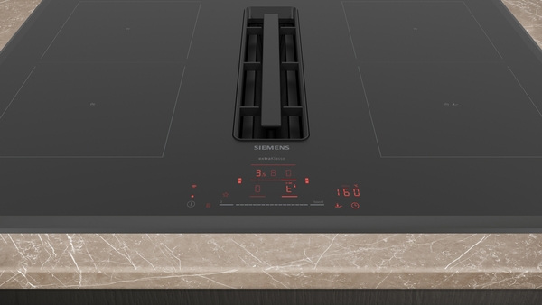Siemens EX851HJ26E, placa con extractor integrado, inducción, iQ700