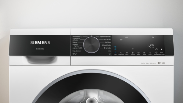 Siemens WG44G2F1ES, iQ500, Lavadora de carga frontal, 9 kg, 1400 r.p.m.