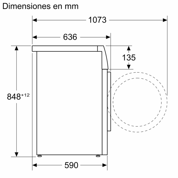 Siemens WG56G2ZXES, Lavadora de carga frontal, 10 kg, 1600 r.p.m., Acero antihuellas, iQ500