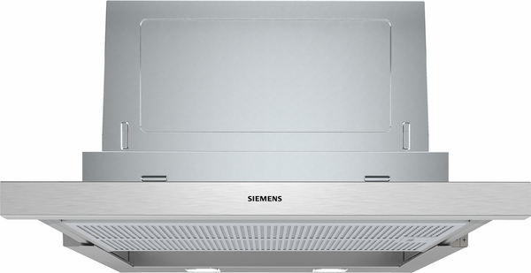 Siemens LI67SA531, Campana telescópica 60 cm Plata metalizado Clase A