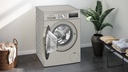Lavadora Siemens WU14UT6KES,Lavadora de carga frontal, 9 kg, 1400 r.p.m., Acero antihuellas, iQ500