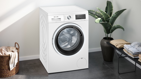 Lavadora Siemens WU14UT62ES, Lavadora de carga frontal, 9 kg, 1400 r.p.m, iQ500
