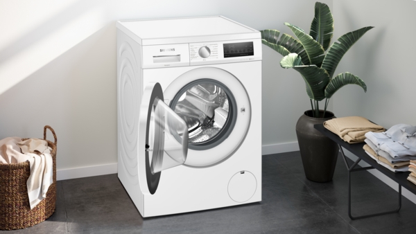 Lavadora Siemens WU14UT62ES, Lavadora de carga frontal, 9 kg, 1400 r.p.m, iQ500