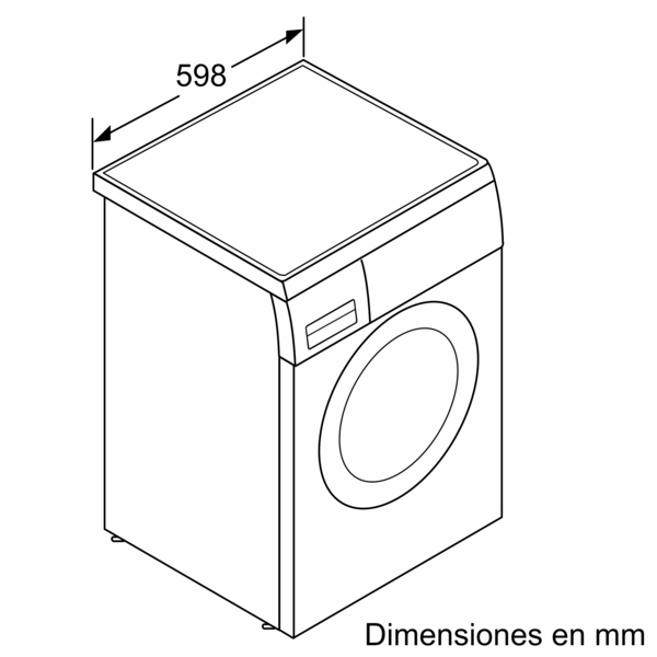 Lavadora Siemens WU14UT62ES, Lavadora de carga frontal, 9 kg, 1400 r.p.m, iQ500