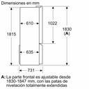 Siemens KF96DPXEA, Frigorífico americano, dispensador con toma de agua, 4 puertas, No Frost, 183 x 90,5 cm, black Inox, iQ700