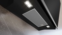 Siemens LC81KAN60, Campana decorativa de pared 80 cm Cristal negro A+