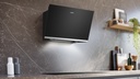 Siemens LC81KAN60, Campana decorativa de pared 80 cm Cristal negro A+