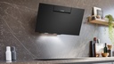 Siemens LC87KFN60, Campana decorativa de pared 80 cm Cristal negro A+