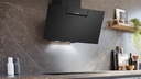 Siemens LC87KFN60, Campana decorativa de pared 80 cm Cristal negro A+