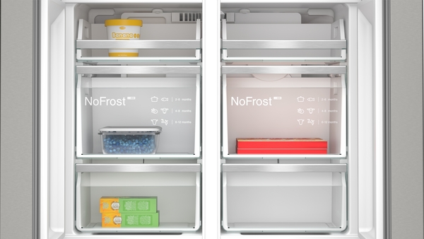 Siemens KF96DPPEA, Frigorífico americano, dispensador con toma de agua, 4 puertas, No Frost, 183 x 90,5 cm, inox, iQ700_3