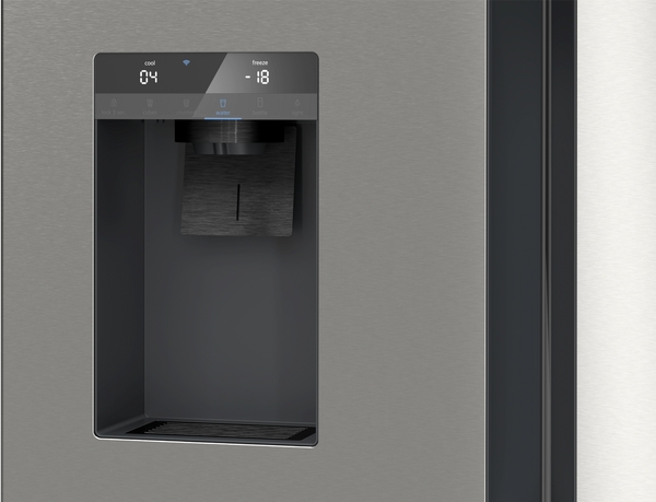 Siemens KF96DPPEA, Frigorífico americano, dispensador con toma de agua, 4 puertas, No Frost, 183 x 90,5 cm, inox, iQ700_5