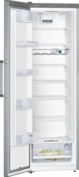Siemens KS36VVIEP, frigorífico una puerta, NoFrost, inox, iQ300