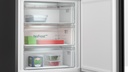 Siemens KG49NSBBF, Frigorífico combinado de libre instalación, Acabado en cristal, 203 x 70 cm, Negro, IQ700