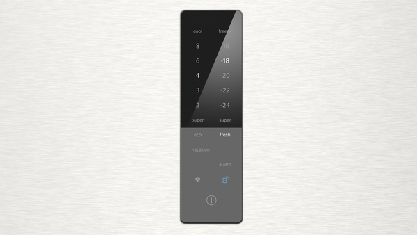 Siemens KG49NAICT, Frigorífico combinado de libre instalación, inox, 203 x 70 cm, IQ500