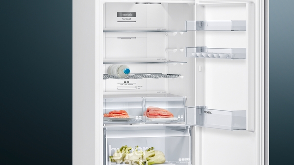 Siemens KG36NVWDA, Frigorífico combinado de libre instalación, inox , no frost, 186 x 60 cm, IQ300