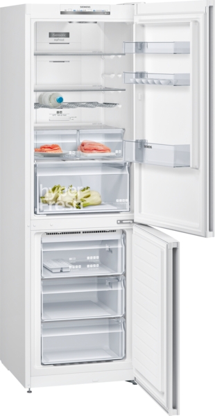 Siemens KG36NVWDA, Frigorífico combinado de libre instalación, inox , no frost, 186 x 60 cm, IQ300
