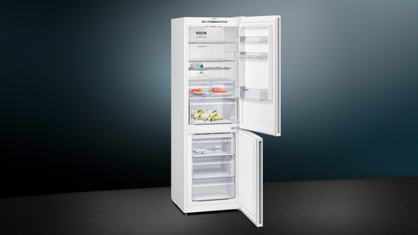 Siemens KG36NVWDA, Frigorífico combinado de libre instalación, inox , no frost, 186 x 60 cm, IQ300
