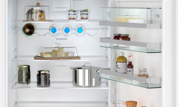 Siemens KB96NADD0 Frigorífico combinado integrable, inox , not frost, 194 x 71 cm, IQ500