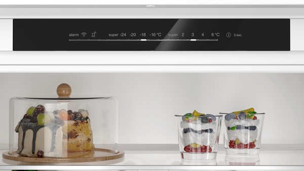 Siemens KB96NVFE0 Frigorífico combinado integrable, inox , not frost, 194 x 71 cm, IQ300