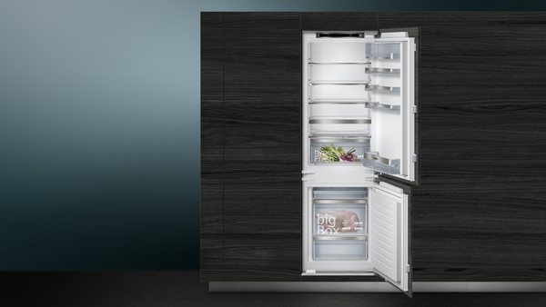 Siemens KI86SAFE0, Frigorífico combinado integrable, inox , 177 x 56 cm, IQ500