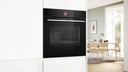 Bosch HBG7741B1, Hornos multifunción pirolíticos, Airfry, cristal negro, serie 8