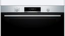 Bosh VBD5780S0, Horno multifunción pirolítico 90 cm, cristal negro y acero inox, serie 6