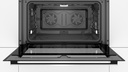 Bosh VBD5780S0, Horno multifunción pirolítico 90 cm, cristal negro y acero inox, serie 6