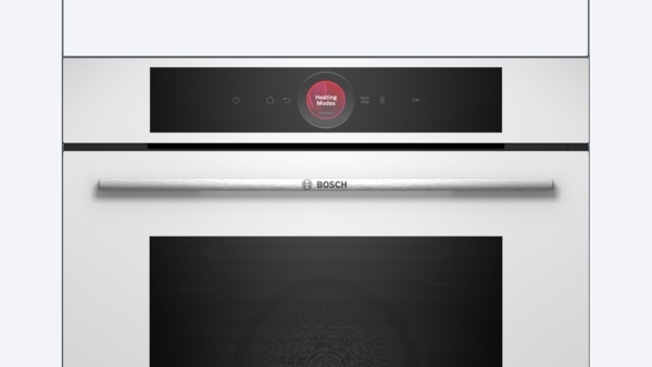 Bosch HBG7341W1, horno multifunción, AirFry, cristal blanco, serie 8