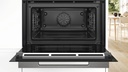Bosch CBG7741B1, Horno compacto 60 x 45 cm Negro