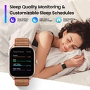 Amazfit GTS 4, Reloj inteligente, Pantalla 1,75" Amoled, Compatible con Alexa, Batería 8 días, Resistente al agua, Llamadas BT, Natación, Color Negro