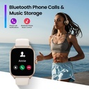 Amazfit GTS 4, Reloj inteligente, Pantalla 1,75" Amoled, Compatible con Alexa, Batería 8 días, Resistente al agua, Llamadas BT, Natación, Color Negro
