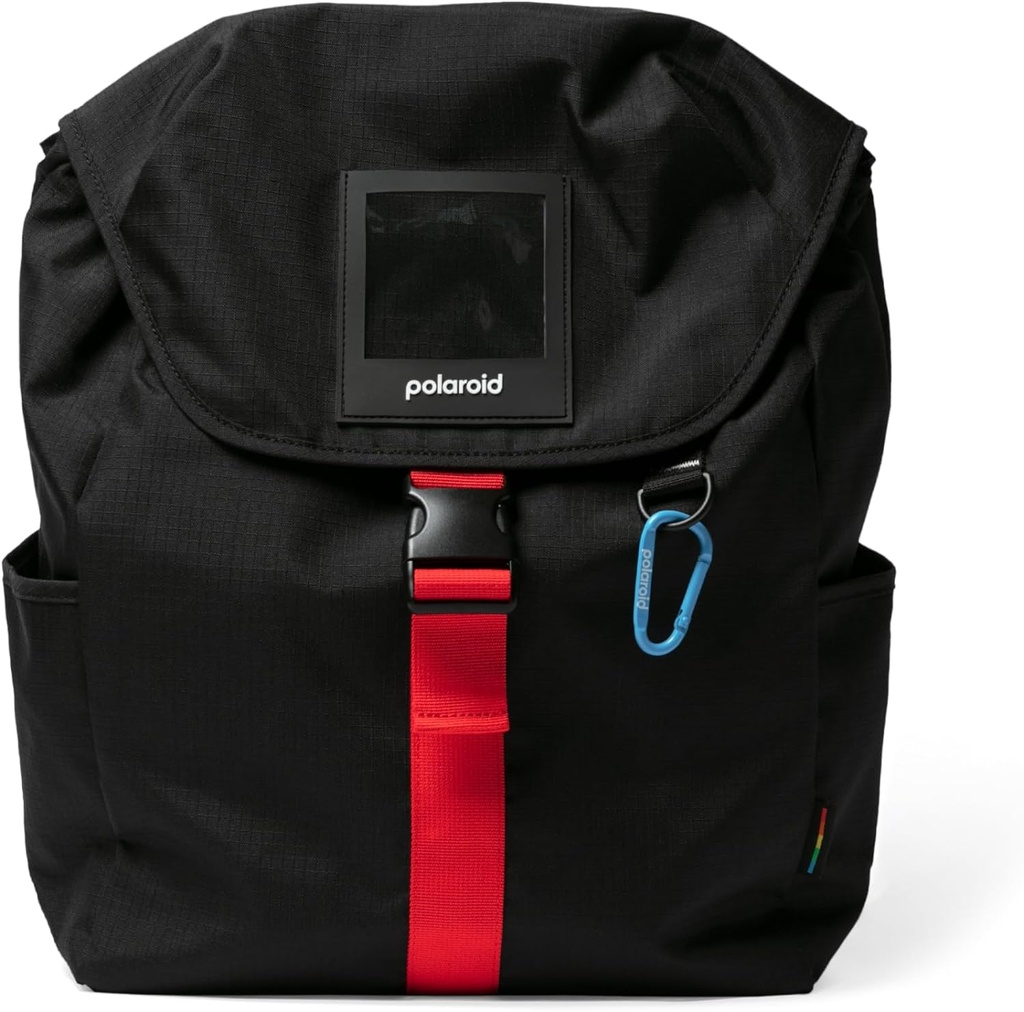 Polaroid Ripstop Backpack, Mochila 25L, Cómodas correas de espuma, Soporte para foto