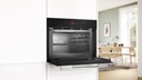 Bosch CEG732XB1, Microondas sin plato giratorio, inox, Tecnología InnoWave, serie 8