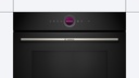 Bosch CEG732XB1, Microondas sin plato giratorio, inox, Tecnología InnoWave, serie 8