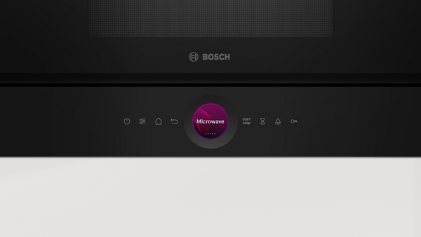 Bosch BER7321B1, Microondas sin plato giratorio, Tecnologia InnoWave, inox, serie 8