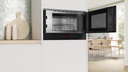 Bosch BER7321B1, Microondas sin plato giratorio, Tecnologia InnoWave, inox, serie 8