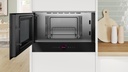 Bosch BEL7321B1, Microondas sin plato giratorio, Tecnología InnoWave, INOX, serie 8