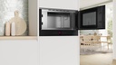 Bosch BFR7221B1, Microondas sin plato giratorio, Tecnologia InnoWave, inox, serie 8