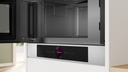 Bosch BFL7221W1, Microondas sin plato giratorio, Tecnologia InnoWave, inox, cristal blanco, serie 8
