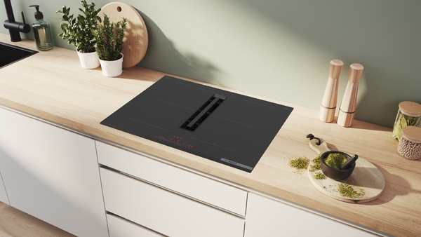 Bosch PVQ731H26E, Placa de inducción con extractor integrado, ancho 70 cm, serie 6
