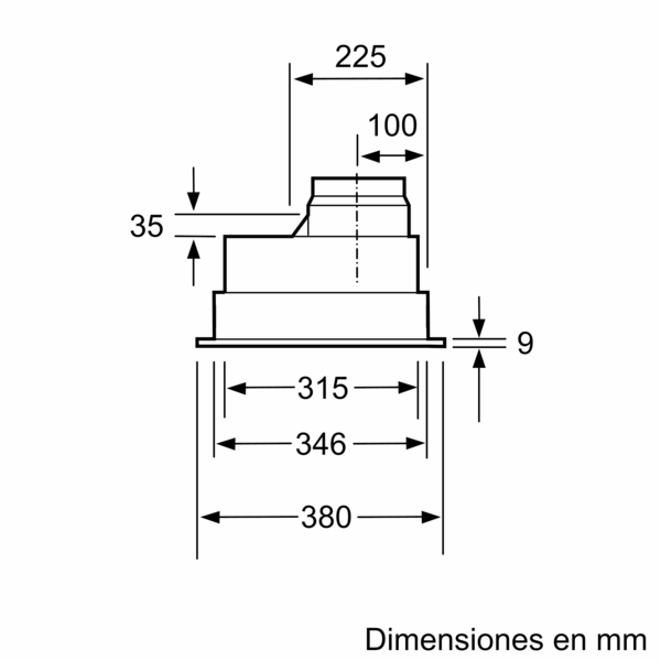 Bosch DHL755BL, Modulo de integración, inox, ancho 73 cm, serie 4
