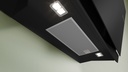 Bosch DWK91LT60, Campana decorativa inclinada, cristal negro ,serie 8