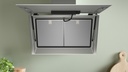 Bosch DWK81AN20, Campanas decorativas inclinadas, cristal blanco, serie 6