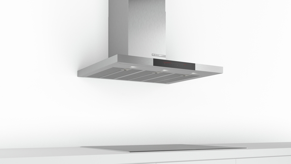 Bosch DWB97JP50, Campana decorativa, ancho 90 cm, inox, box Slim, serie 6